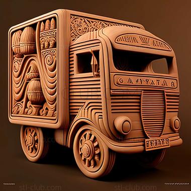 3D модель Tata Ace (STL)